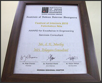 Award of excellence in Engineering Services Consultancy 2010